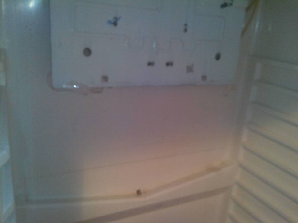 Причины, приводящие к образованию капель конденсата на задней стенке холодильника