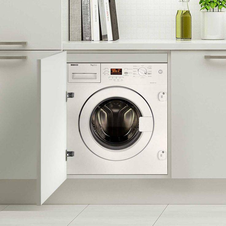 Встраиваемые стиральные машины под столешницу - особенности встраивания и монтажа