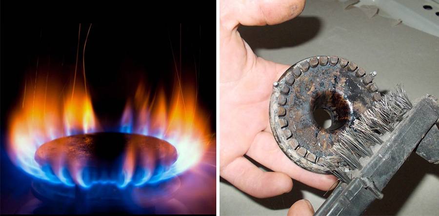 Почему коптит газовая плита: причины и пути исправления
