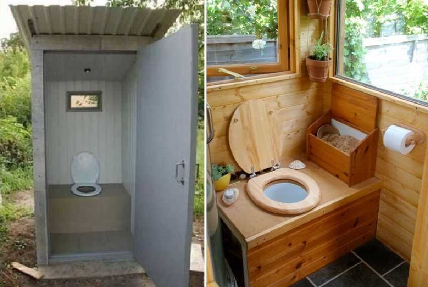 Как сделать туалет на даче своими руками: самый простой вариант, размеры и расход