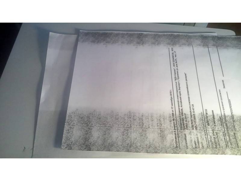 Дефекты печати лазерных картриджей и принтеров