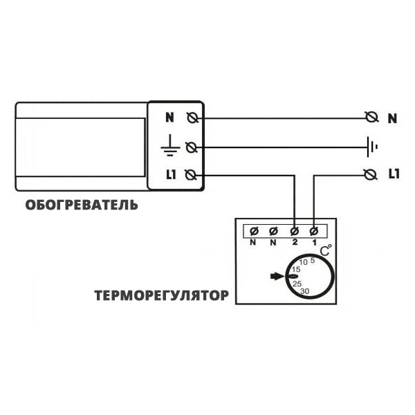 Механический терморегулятор (термостат) ballu bmt-1