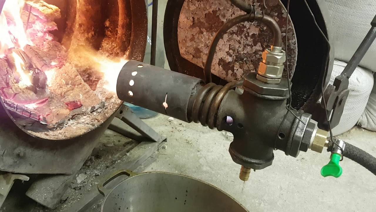 Горелка на отработке своими руками: пошаговая инструкция по изготовлению