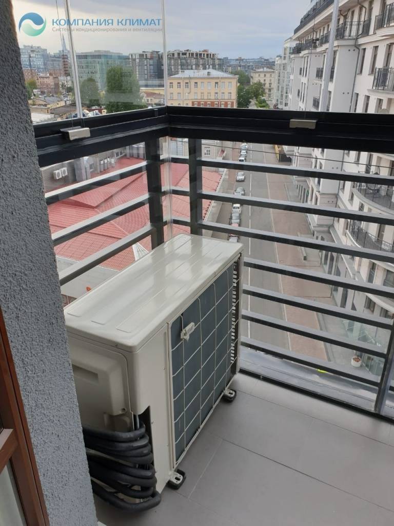 Правильная установка внешнего блока кондиционера на лоджии ии балконе