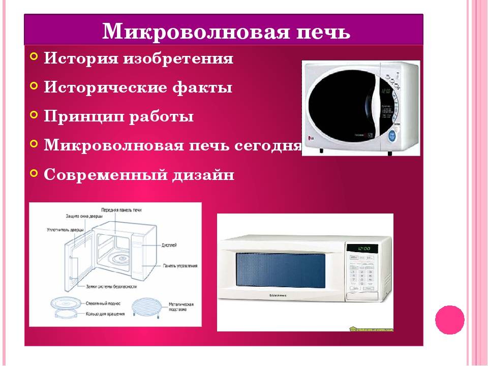 Микроволновая (свч) печь. описание, принцип работы, типы и выбор микроволновой печи
