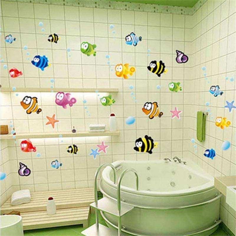 Выбираем детские наклейки для ванной: разъясняем тщательно