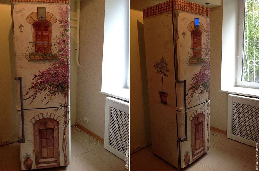 25 способов обновить старый холодильник