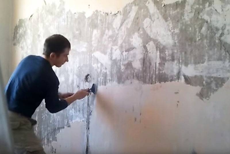 Как быстро удалить остатки обоев со стен