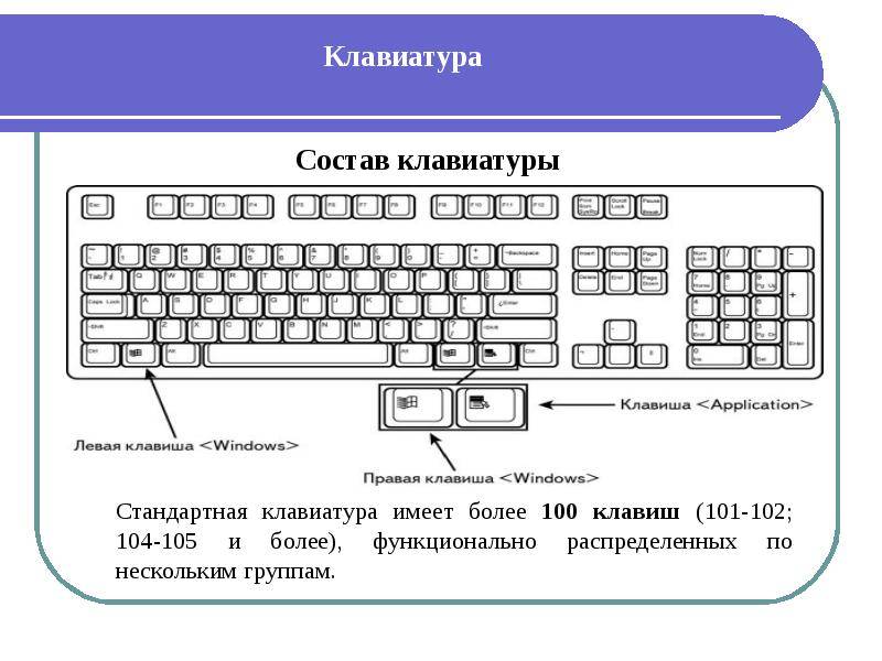 Назначение клавиш клавиатуры ноутбука и компьютера с описанием функций кнопок