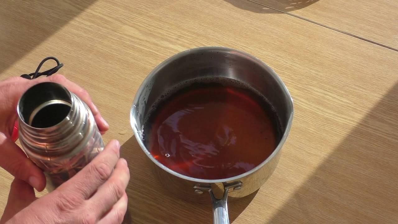 Как быстро отмыть термос из нержавейки внутри от чая