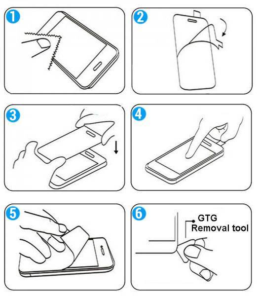 Как наклеить защитную пленку на телефон своими руками