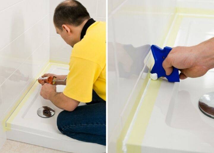 Как правильно пользоваться силиконовым герметиком в ванной комнате