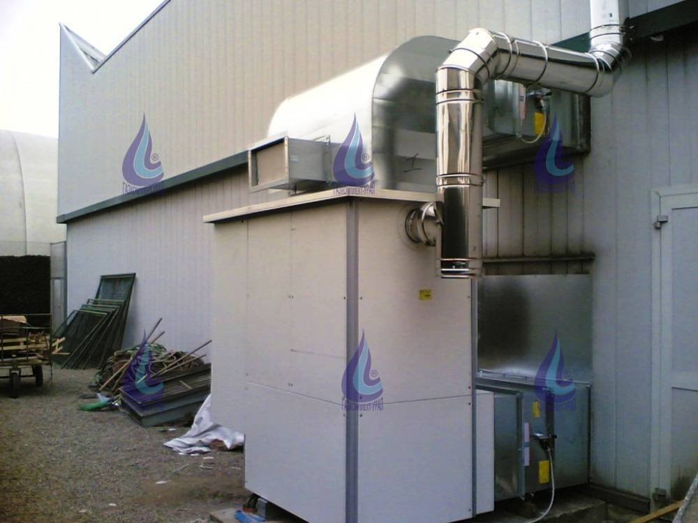 Газовое воздушное отопление производственных помещений - всё об отоплении