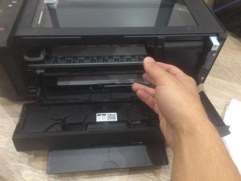 Замятие, зажёвывание бумаги в принтерах kyocera, ошибки 501 и 518