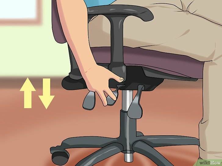 Как починить компьютерное кресло, если оно опускается?