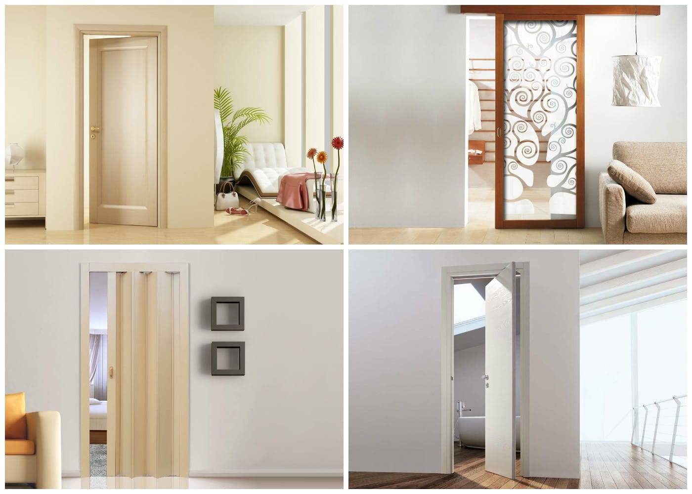 Нестандартные межкомнатные двери: выбор типа и формы двери