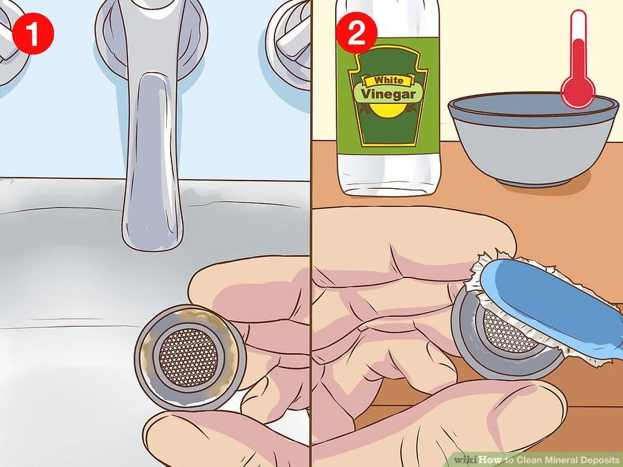 Как почистить смеситель в ванной и на кухне, как очистить хромированную поверхность от налета внутри