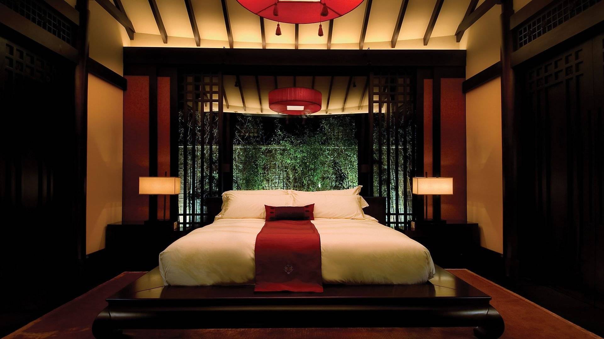 маленькая спальня в китайском стиле