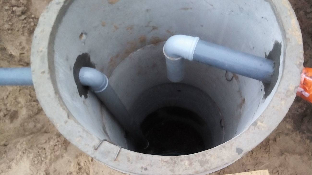 Монтаж канализационных колодцев: расчет и установка изделий из пластика и железобетонных колец