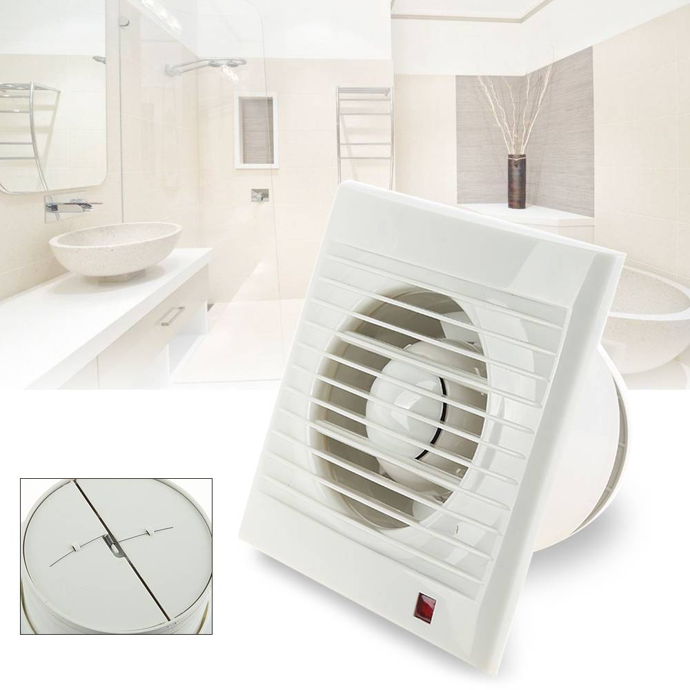 Выбор вентилятора для ванной комнаты - мощность и размеры