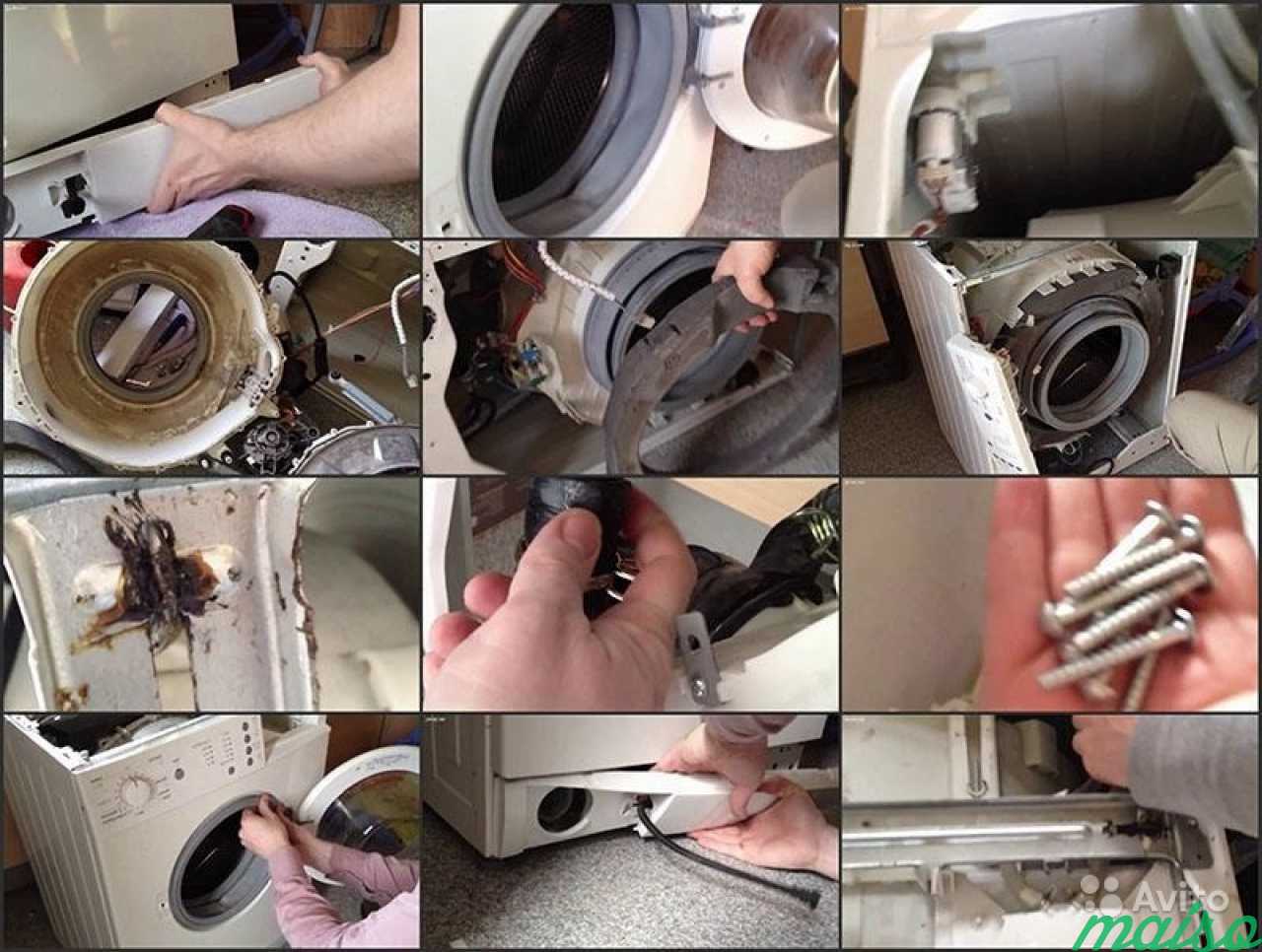 Сбой в электронике стиральной машины. как починить