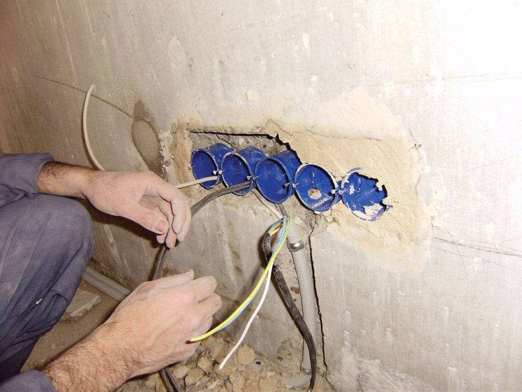 Монтаж электропроводки в квартире своими руками