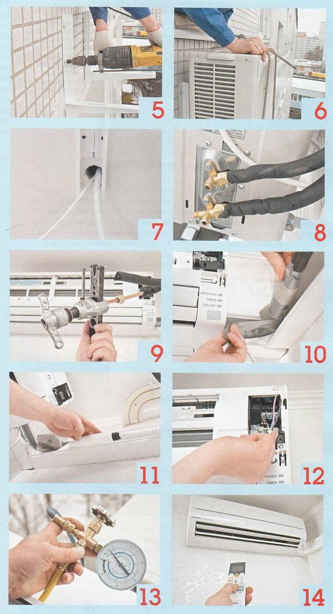 Снятие кондиционера: правила и меры предосторожности при демонтаже своими руками без потери фреона
