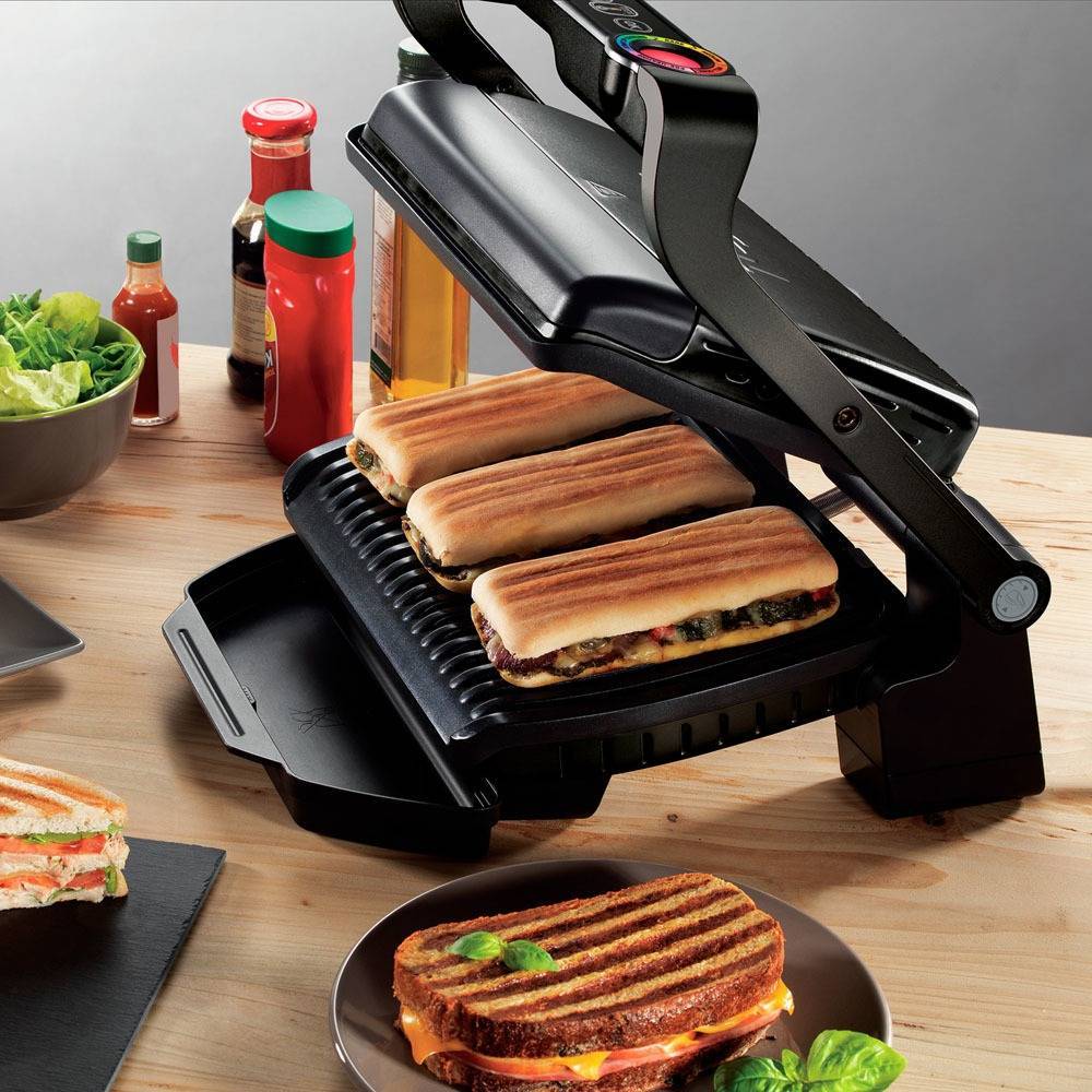 Гриль выбрать лучший для дома. Tefal Optigrill цукини. Тефаль оптигриль 750830 черный. Optigrill Plus вафельница. Гриль Тефаль со съемными панелями поддоном.