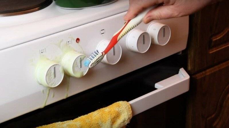Как почистить ручки у плиты от жира быстро в домашних условиях