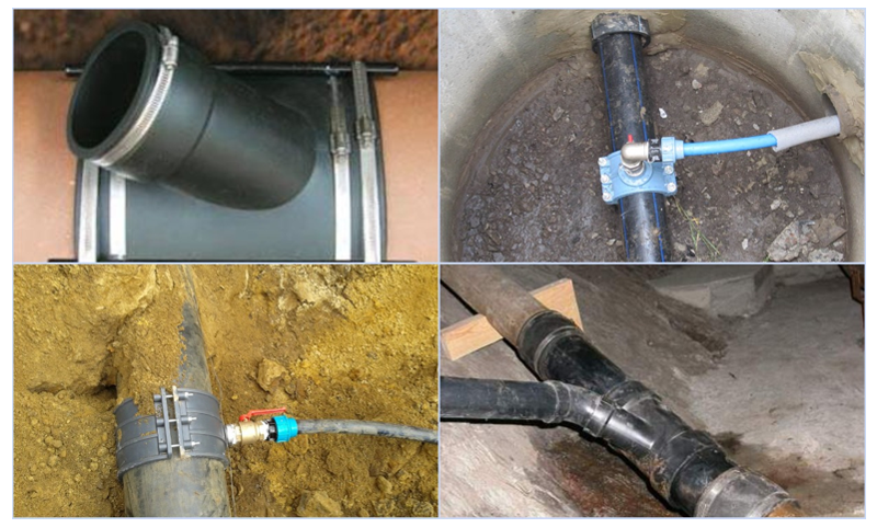 Как выполняется врезка в трубу водопровода