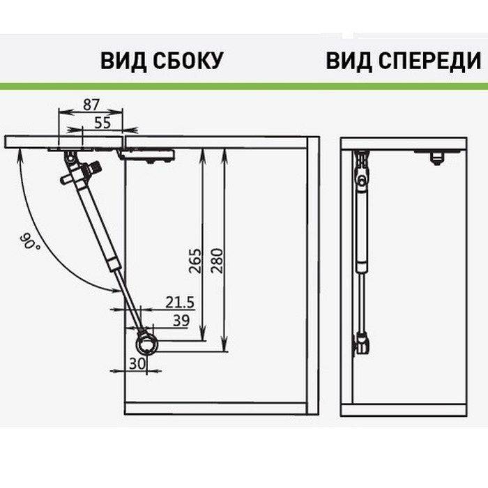 Установка механизма подъема кровати с газлифтом: инструкция как установить подъемный механизм