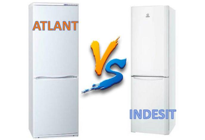 Какой холодильник лучше атлант или индезит: сравнение моделей