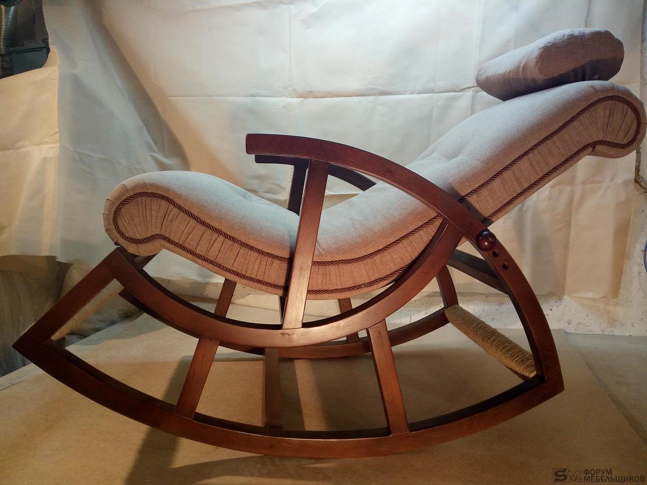 Кресло качалка из фанеры