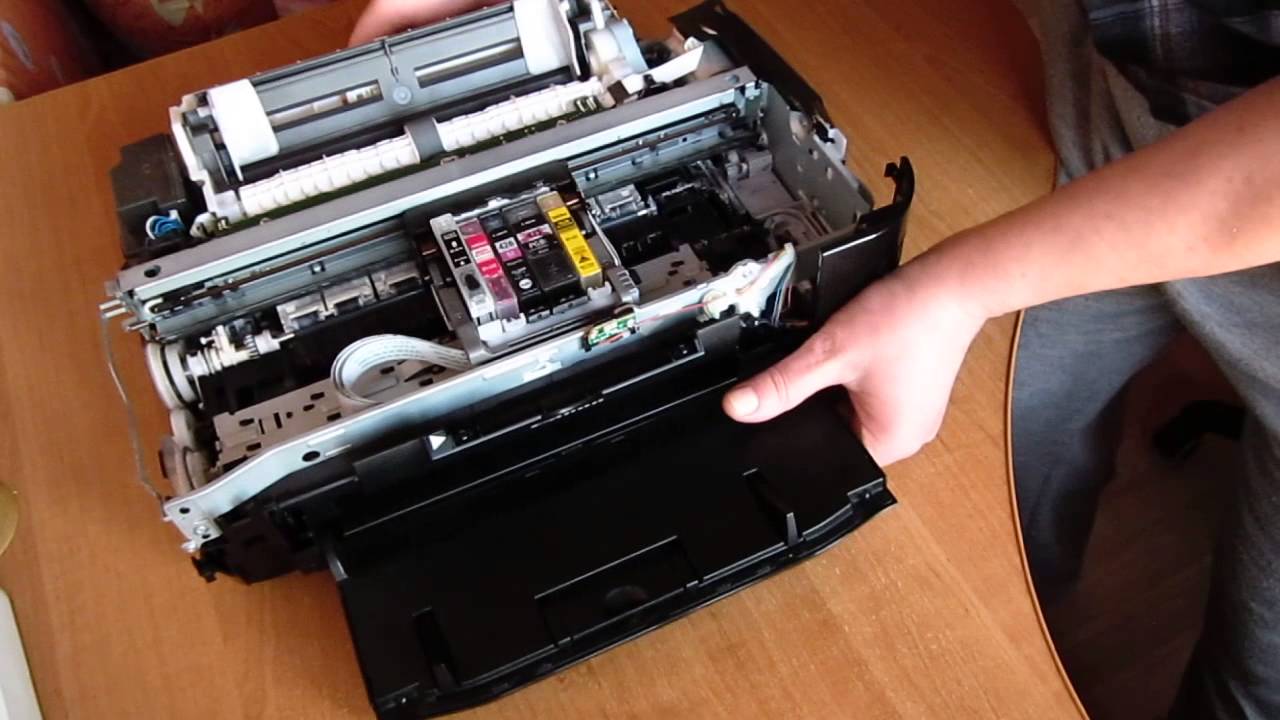 Как почистить принтер canon