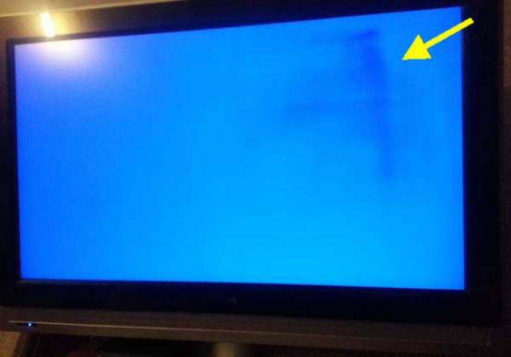 Темное пятно на экране жк телевизора: причины и что делать c самсунг, филипс и lg