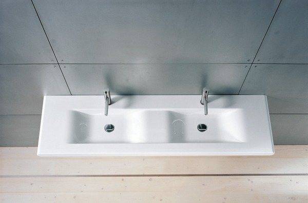 Двойная раковина для ванной - особенности, критерии грамотного выбора