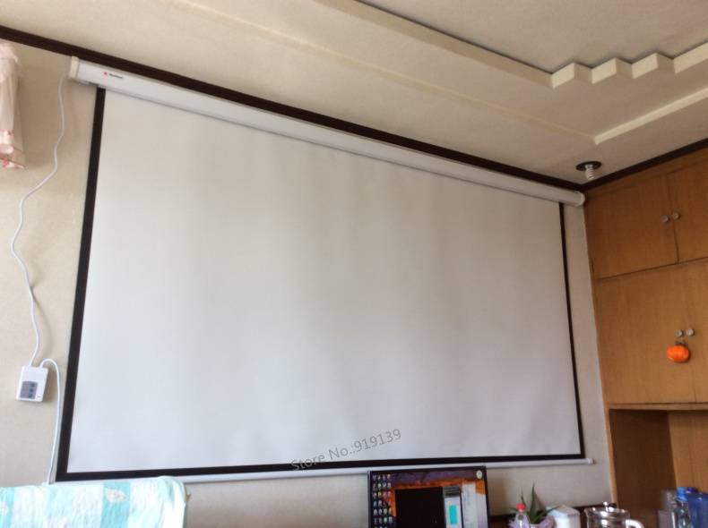 Экран для проектора своими руками: сделать из материала светоотражающей ткани, полотна, натяжного потолка, двп, баннера в домашних условиях