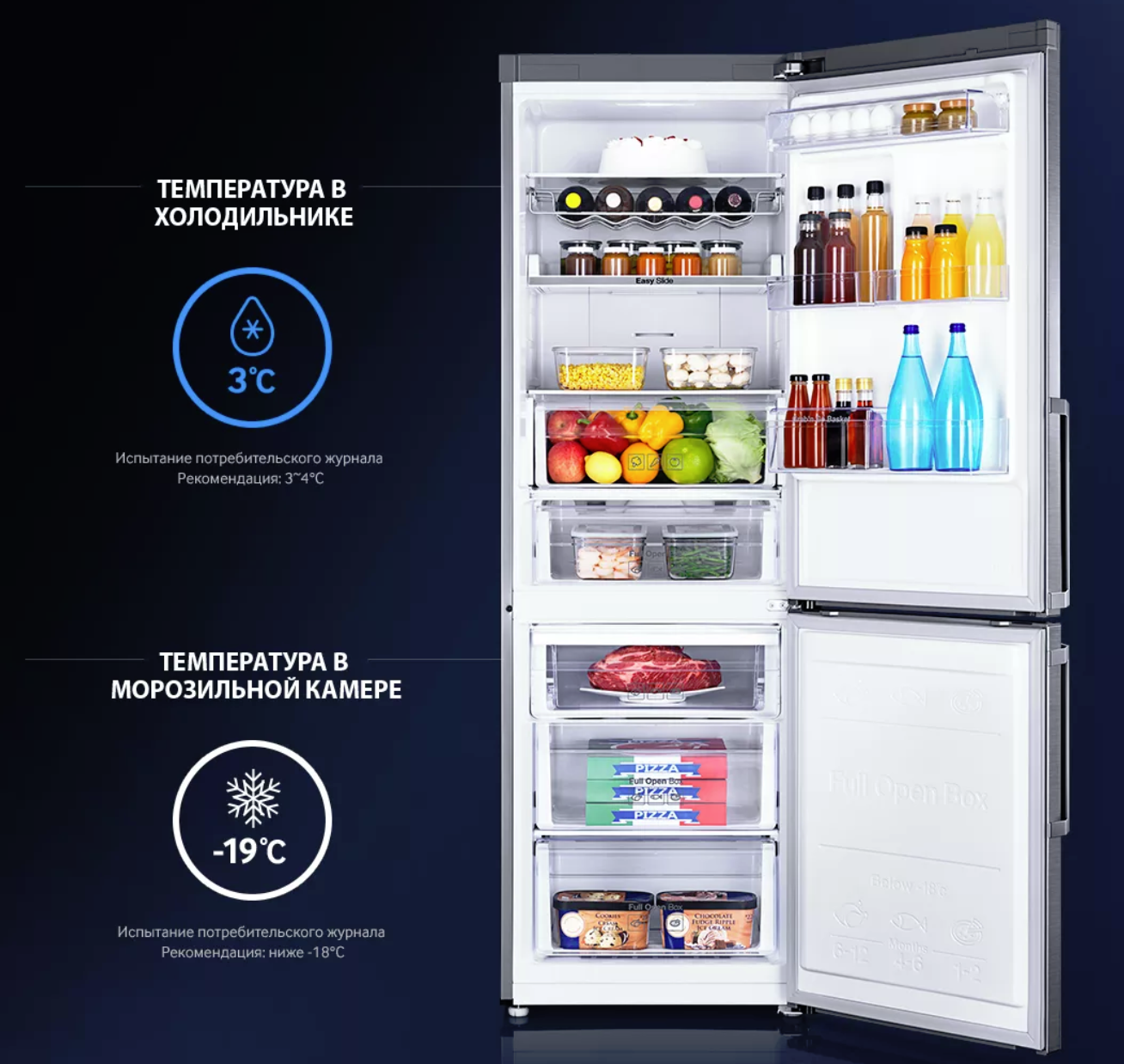 Температура в холодильнике: норма домашних условиях. какая должна быть температура в холодильнике?