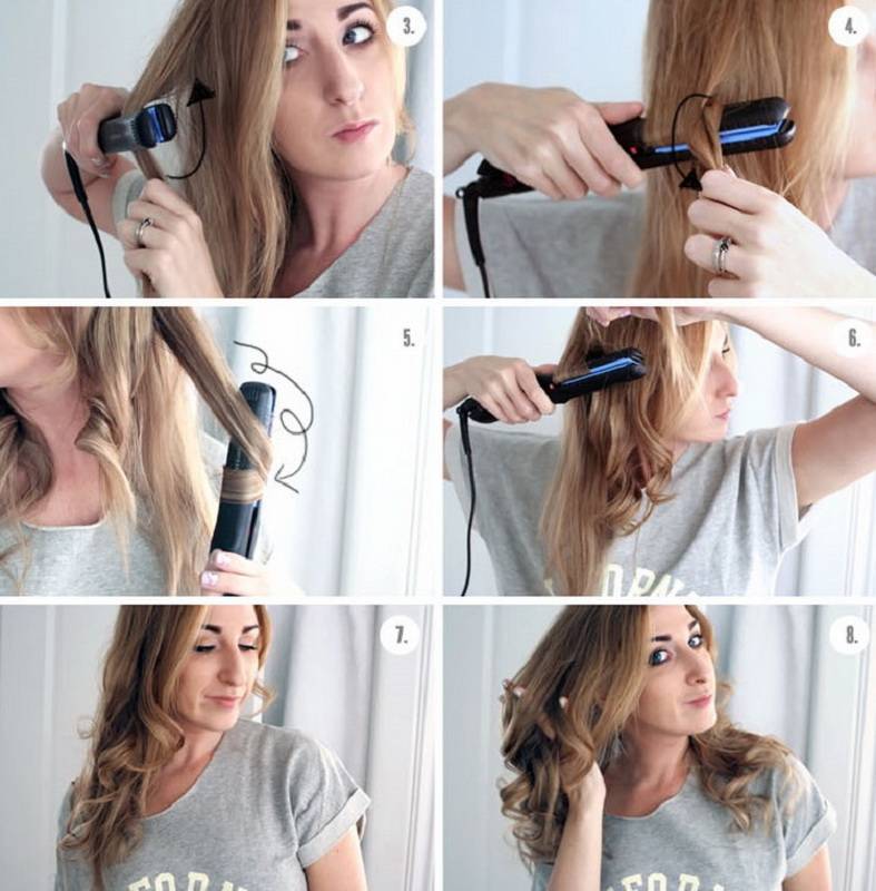 Как правильно накручивать волосы на плойку, чтобы долго держались короткие, длинные, средние локоны. фото, видео, средства