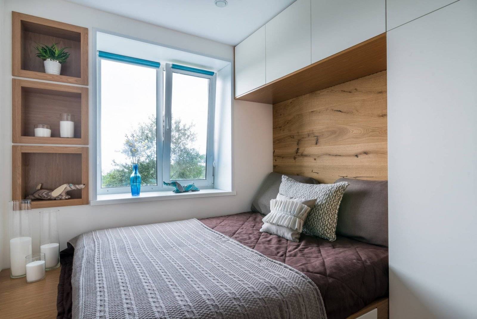 70 идей дизайна спальни в хрущевке (фото)