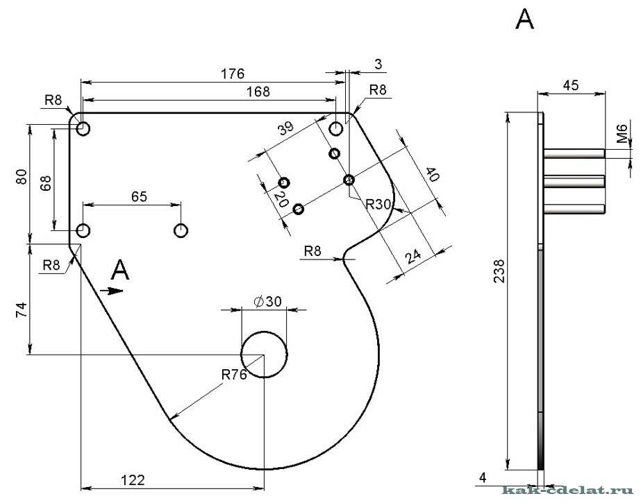 Гибочный станок для профильной трубы своими руками: самодельный ручной станок для гибки