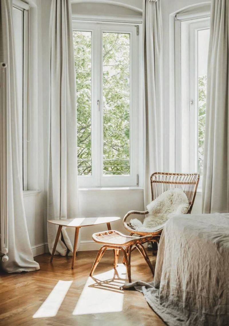 Декорируем окно в скандинавской кухне: какие шторы выбрать? ⋆ скандинавский стиль