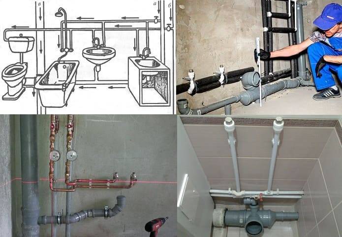 Замена труб в ванной - основные правила при замене труб, а также рекомендации и советы
