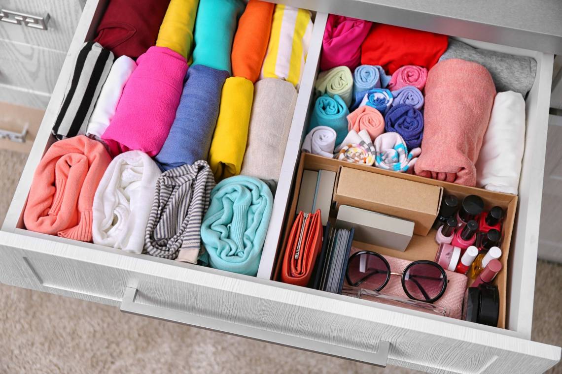 хранение постельного белья в шкафу лайфхаки