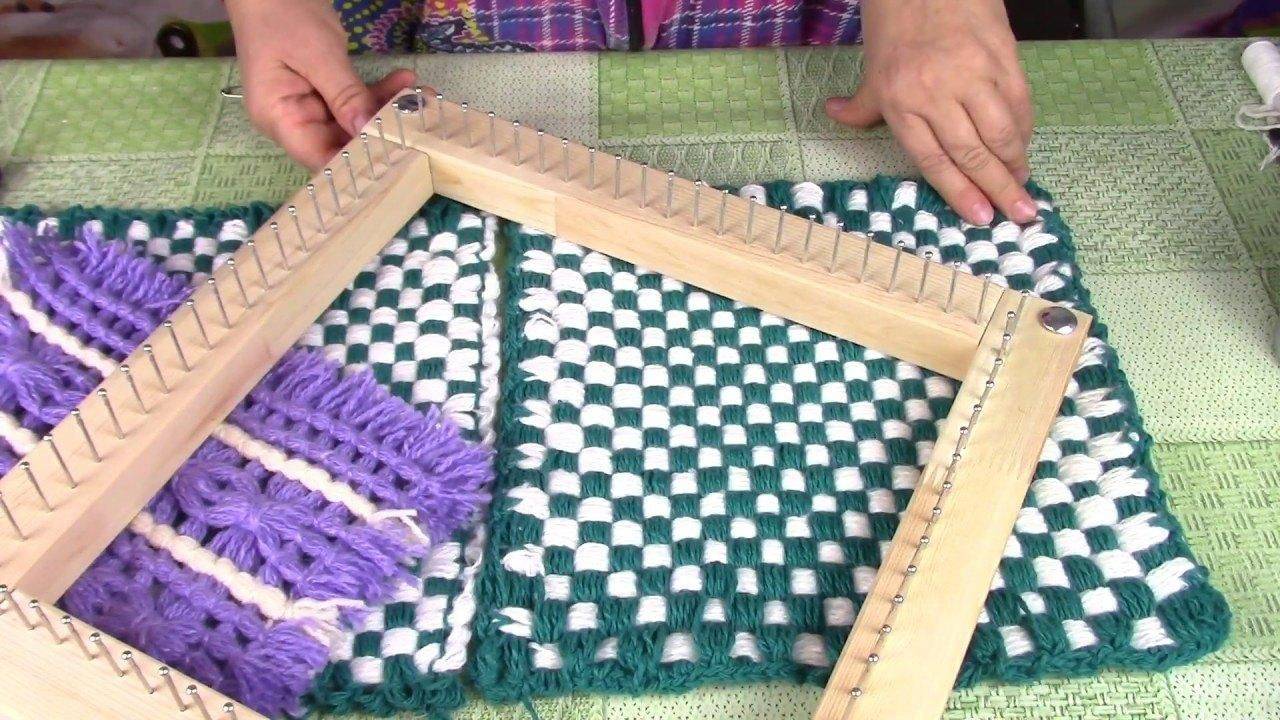 Мастер-класс по изготовлению коврика из полос цветной бумаги