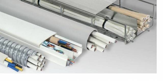 Внутренняя прокладка элекрического кабеля в коробе: инструкция и способы монтажа в короб и виды +фото и видео