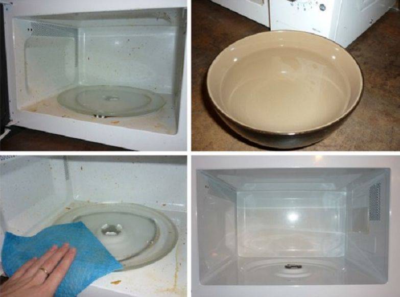 Как отмыть микроволновку от нагара и жира в домашних условиях: 7 способов очистить свч