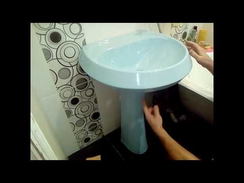 Раковина тюльпан в ванную комнату, как установить