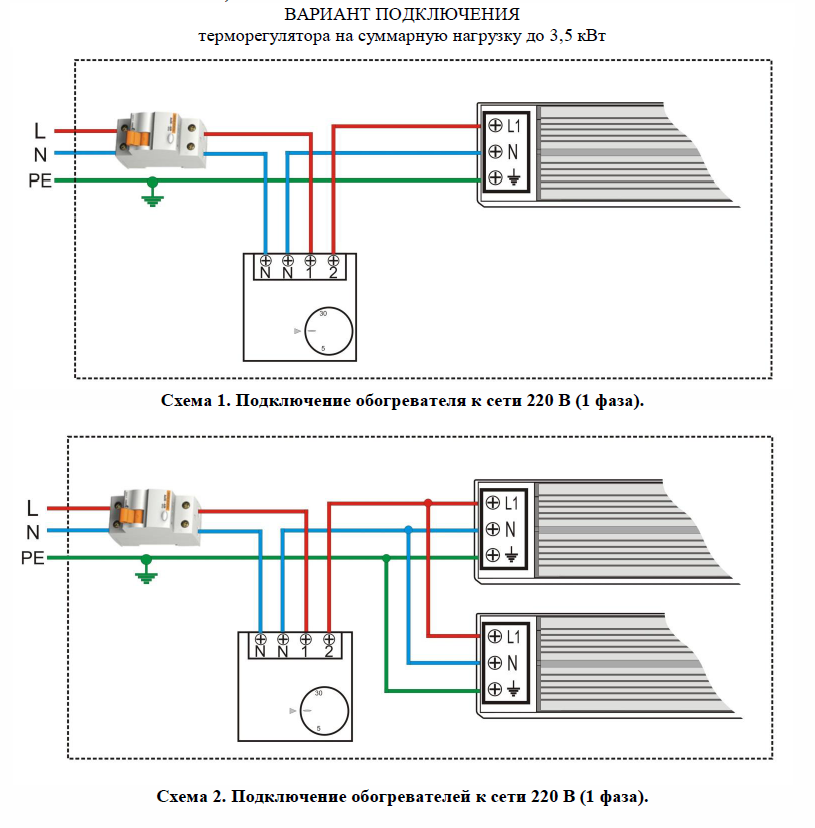 Терморегулятор для инфракрасного обогревателя: виды, монтаж