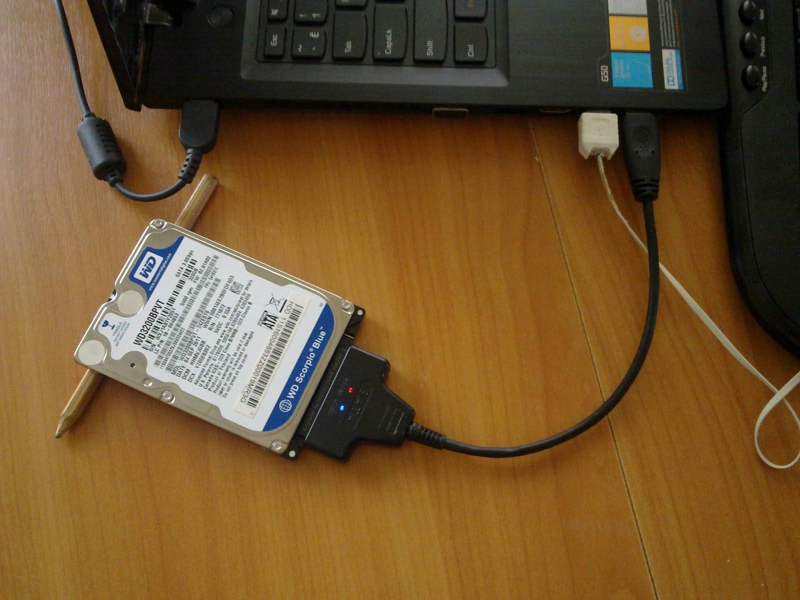Как подключить HDD от ноутбука к компьютеру: инструкция